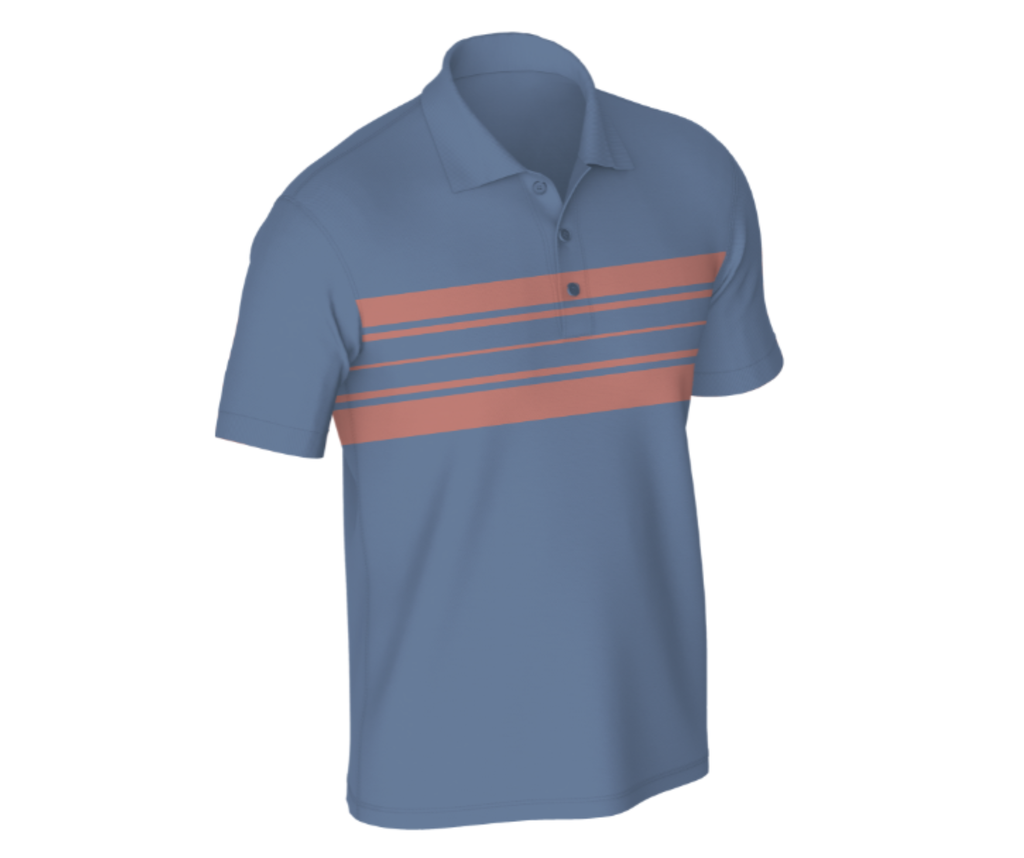 Blue Stripe Polo