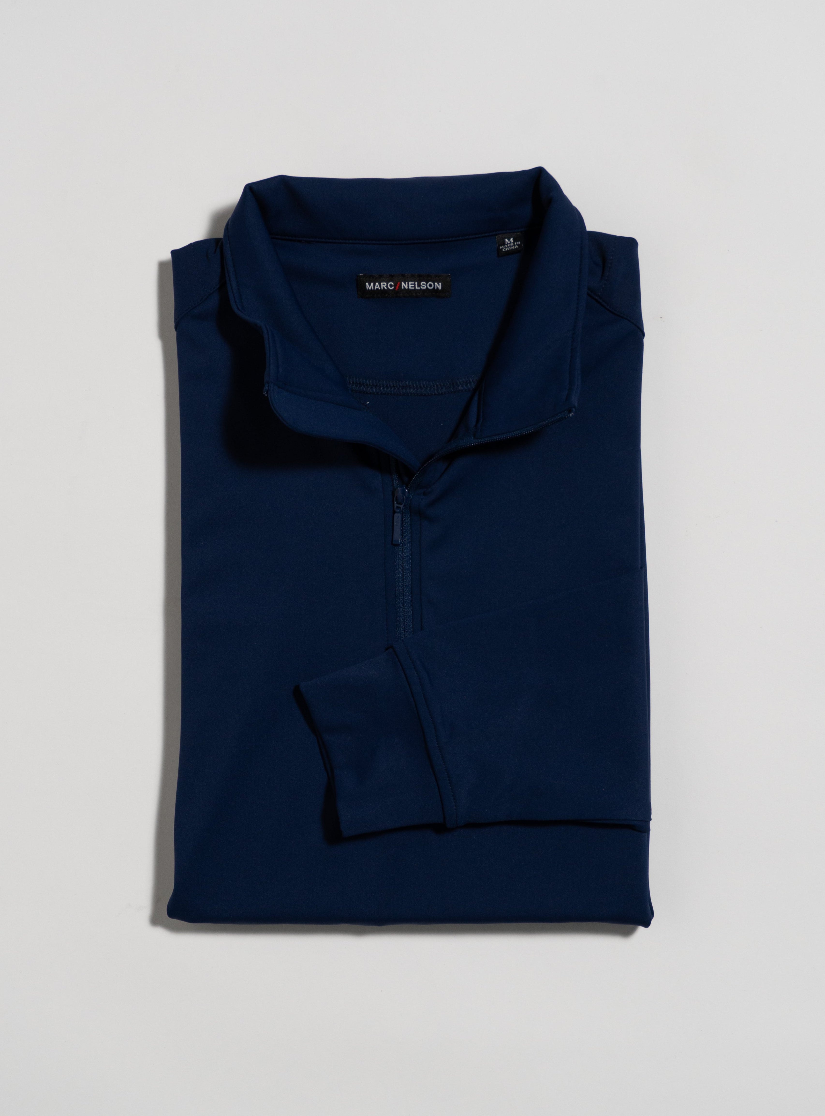 Performance Quarter Zip Navy
