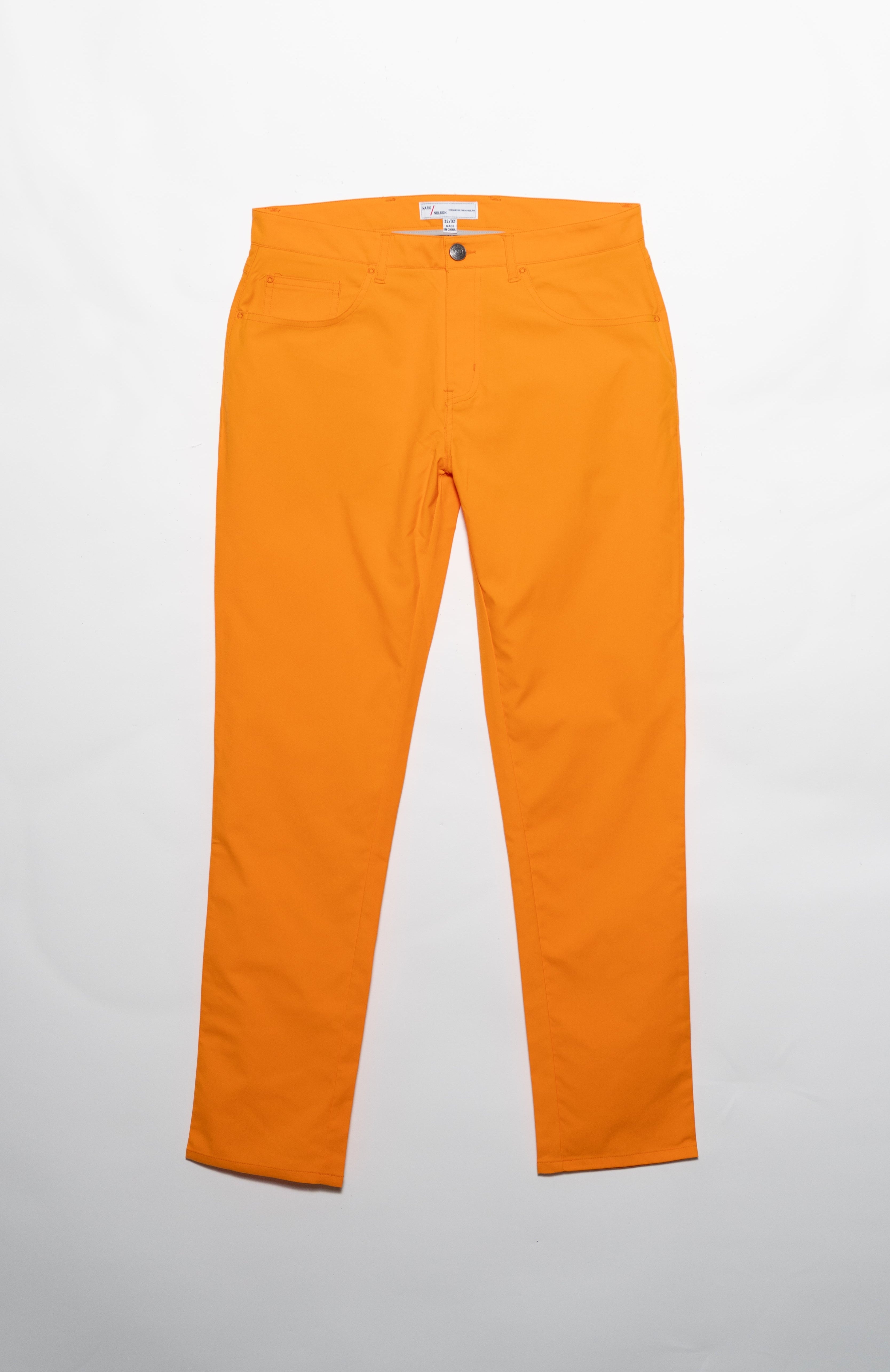 The George Hybrid Pant Orange