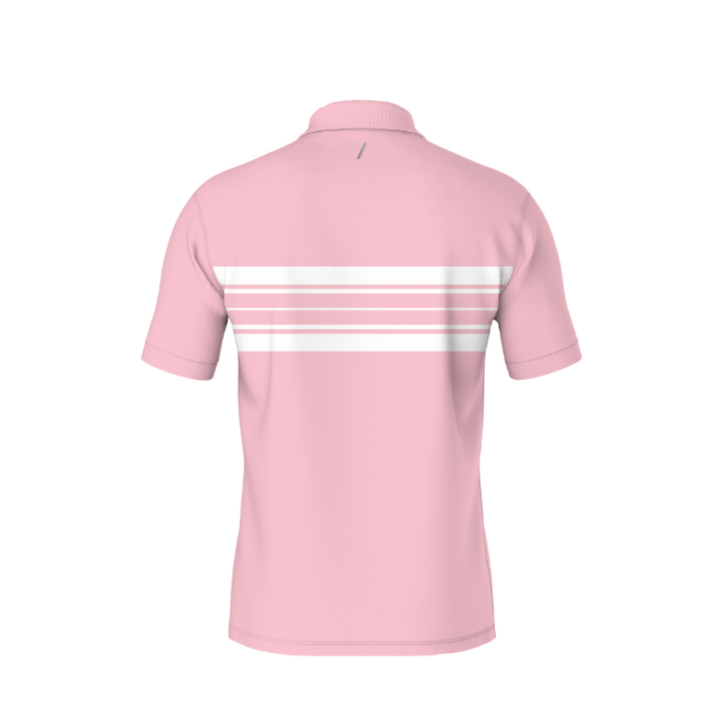 Pink Stripe Polo