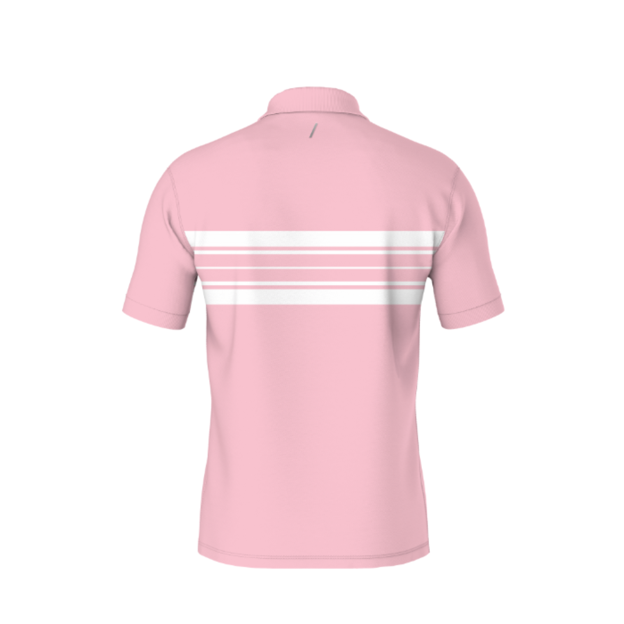 Pink Stripe Polo