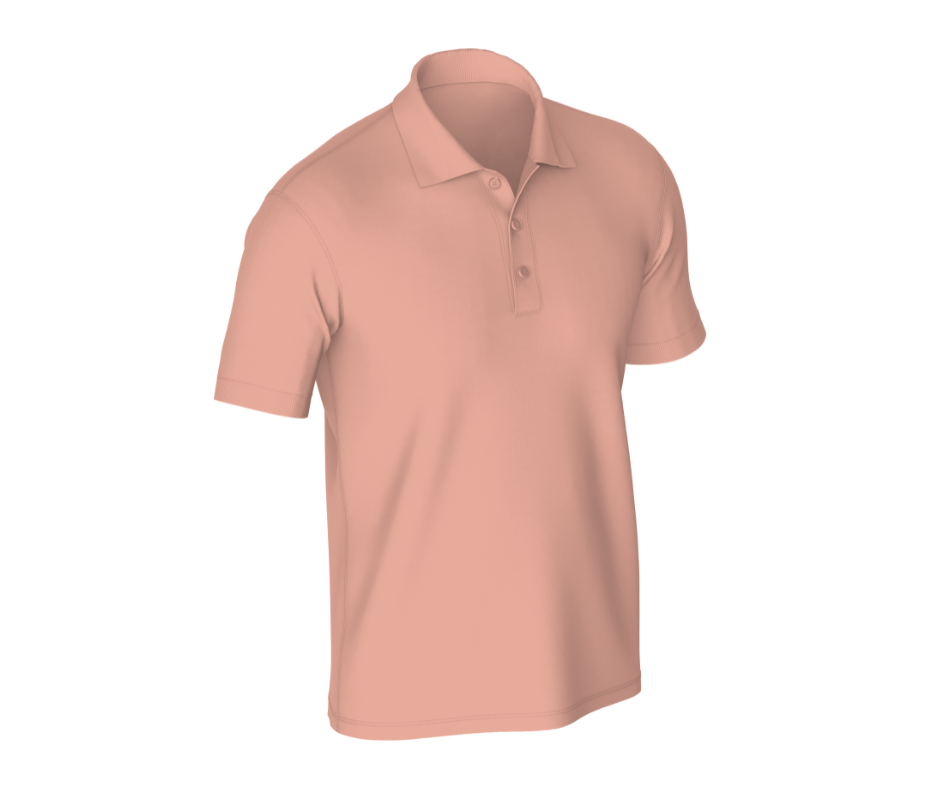 Salmon Golf Polo