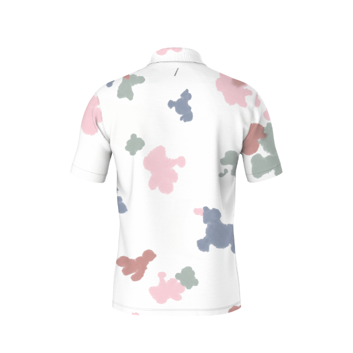 Splatter Print Polo