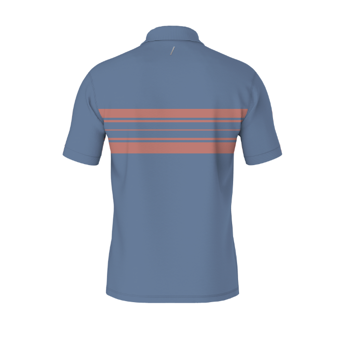 Blue Stripe Polo