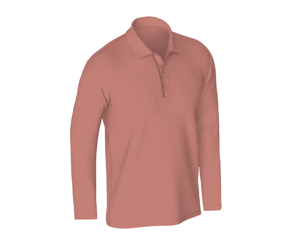 Performance Quarter Zip Desert Sand