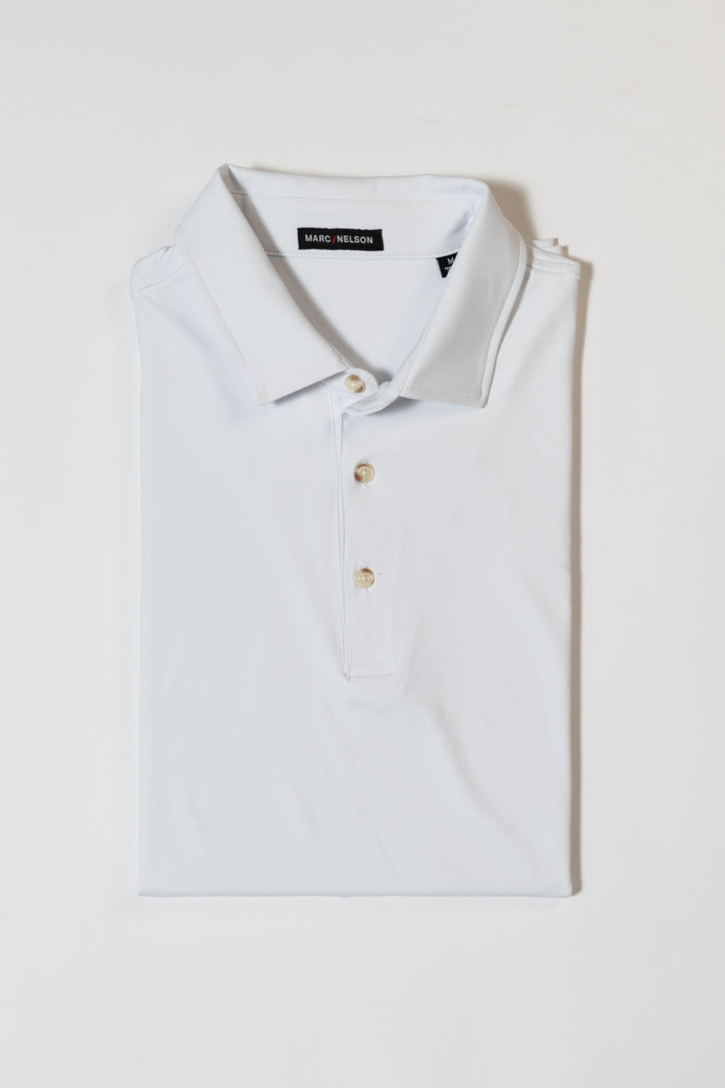 White Golf Polo