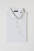 White Golf Polo